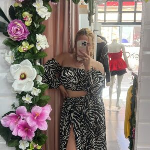 Conjunto animal print