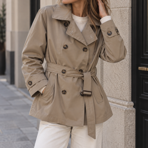 Gabardina impermeable