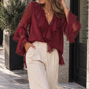Blusa volante