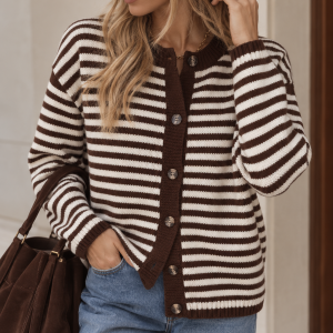 Cardigan chocolate